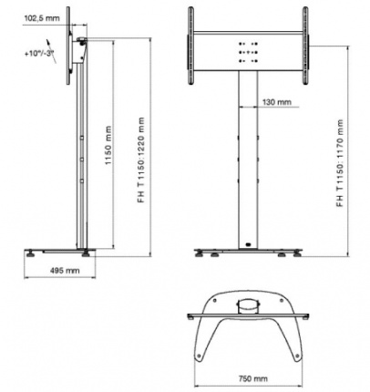   ,    llegri SMS Flatscreen FH T 1150